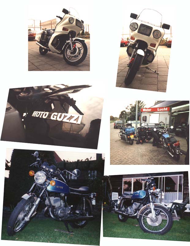 1a-MotoGuzzi-v65 police & SuzukiGT250